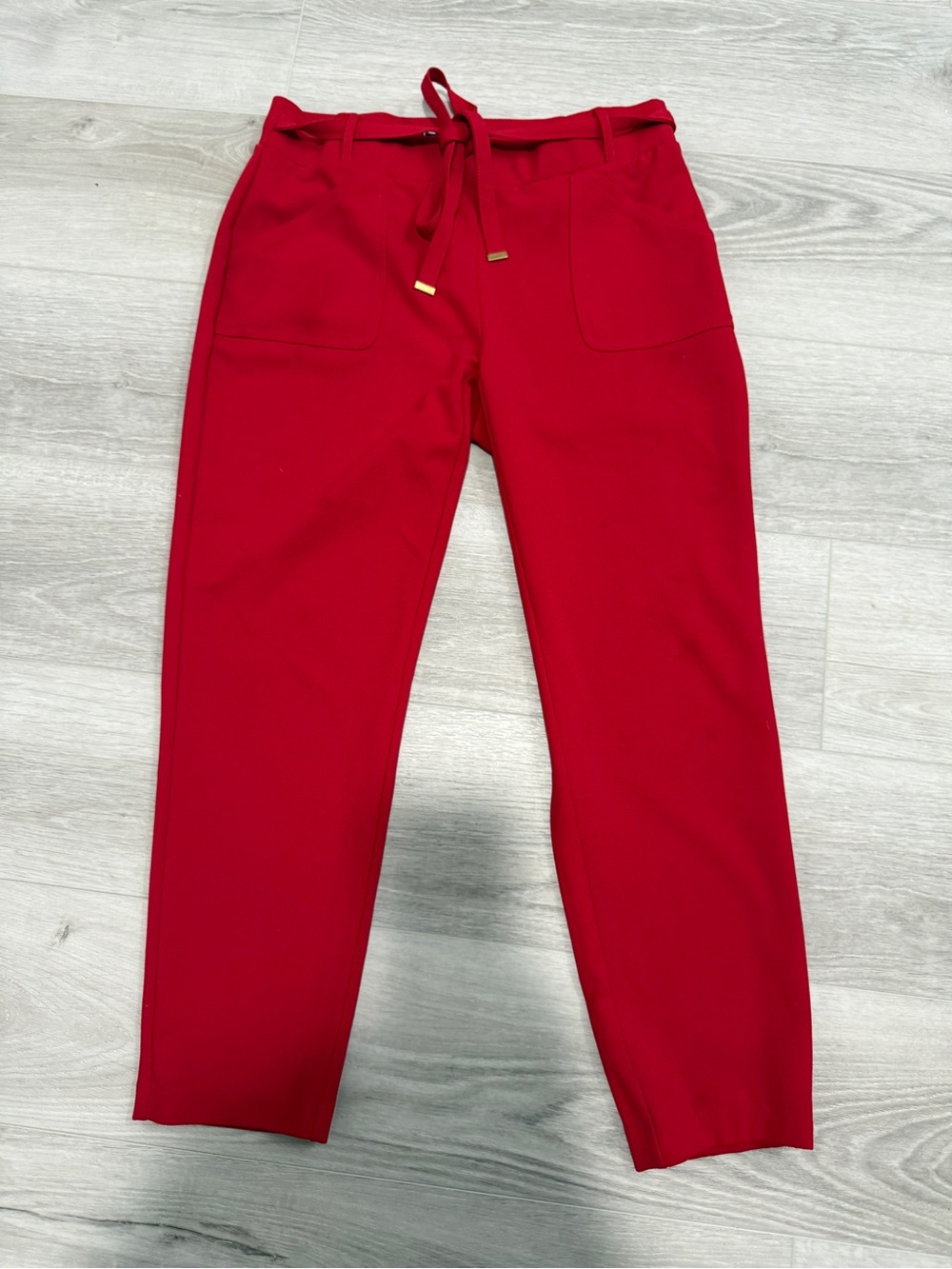 NYCC Red Drawstring Pants - Picture 5 of 5